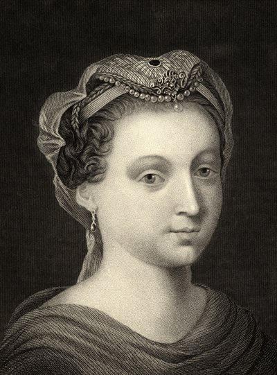 İskoç Kraliçesi Mary (1542-87) by English School